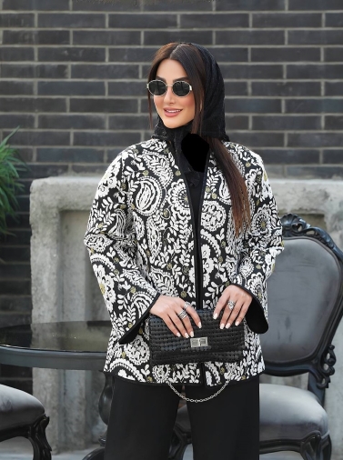 ست کتشلوار گل بهاری کد 2338