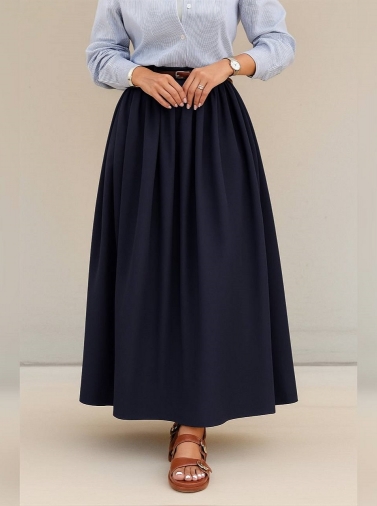 دامن لینن با قد 100 2407