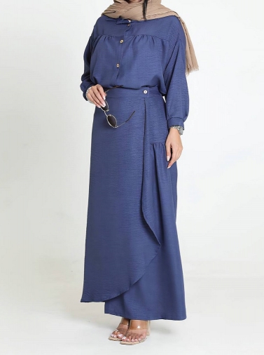 ست شومیز دامن کد 2413