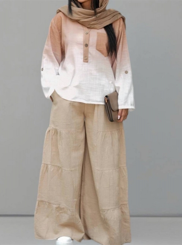 ست دو تکه شومیز شلوار کد 2420