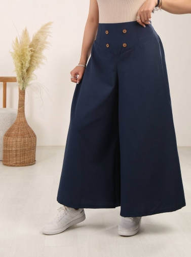 دامن شلواری لینن 2423