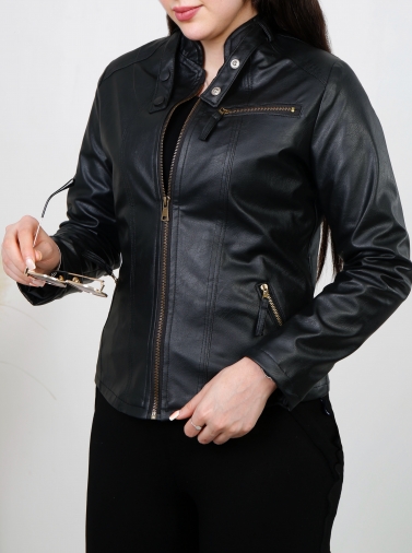 کت چرم کوتاه کد 2464