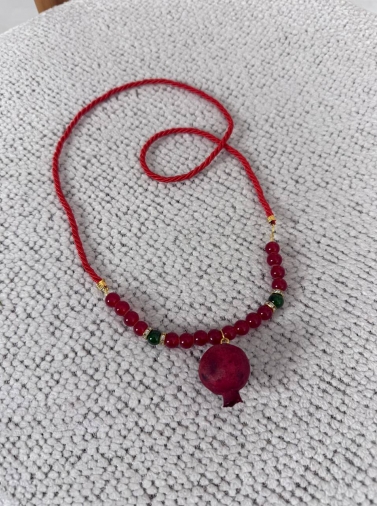 گردنبند انار کد 2527