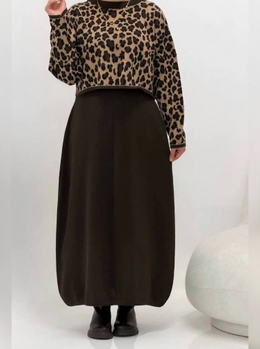 دوتیکه پلنگی سارافون رویه کد 2550