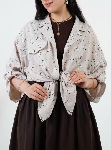 شومیز گلدار کد 2569