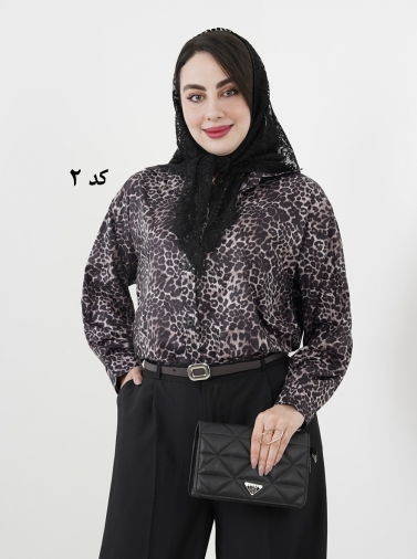 شومیز پلنگی کد 2620