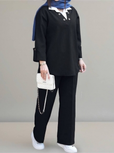 ست شومیز و شلوار کد 2405