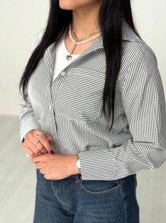 شومیز راه راه کد 2146