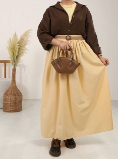دامن لینن کد 2422