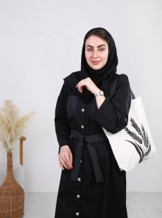 مانتو بلند اداری دانشجویی کد 2433