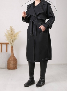 ترنج کت بلند آستر دار کد 2441