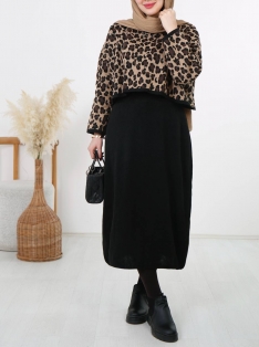 دوتیکه پلنگی سارافون رویه کد 2550