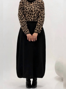 دوتیکه پلنگی سارافون رویه کد 2550