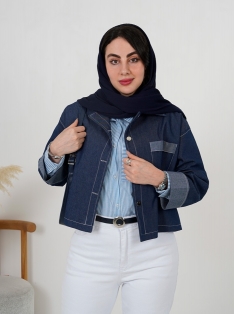 کراپ کت جین کد 2601