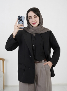 کت و جلیقه بزیاق مزونی کد 2573