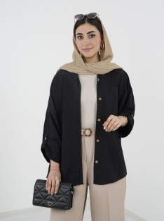 شومیز لینن لارا کد 2648